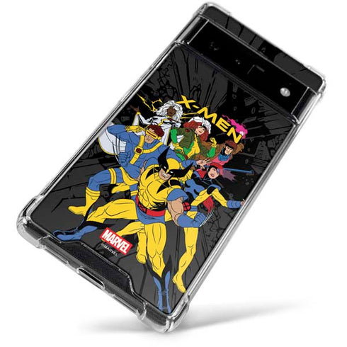 Marvel X-Men Group Google Pixel 6 Clear Case